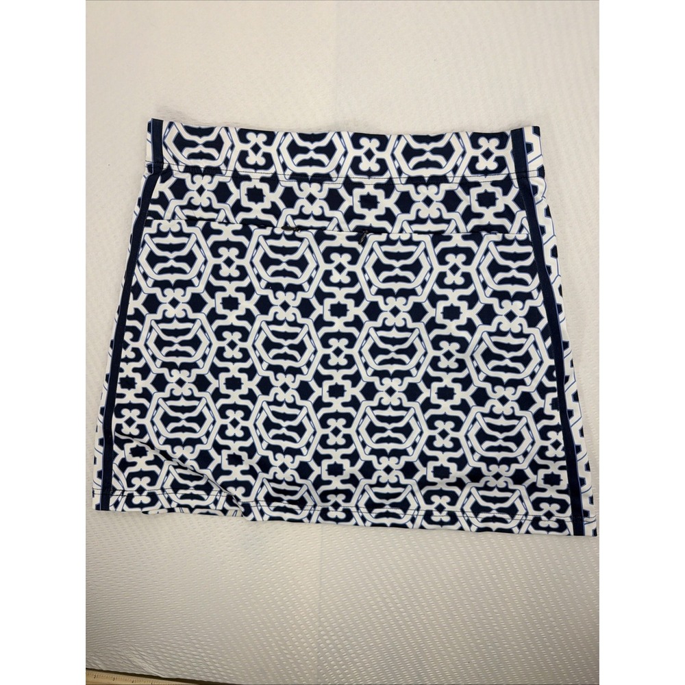 Gretchen Scott Skippy Skort Blue Rio Gio Golf Pickleball Tennis Medium Stretch - Picture 11 of 12